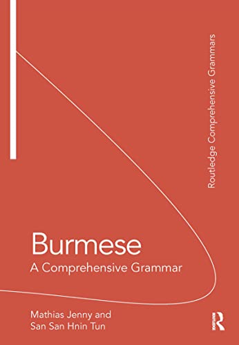 Beispielbild fr Burmese: A Comprehensive Grammar zum Verkauf von Blackwell's