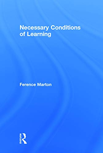 9780415739139: Necessary Conditions of Learning