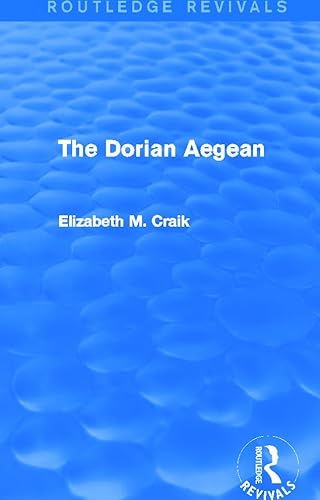 Stock image for The Dorian Aegean (Routledge Revivals) for sale by Chiron Media