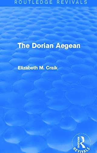 Beispielbild fr The Dorian Aegean zum Verkauf von Blackwell's