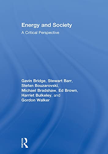 Beispielbild fr Energy and Society: A Critical Perspective zum Verkauf von Chiron Media