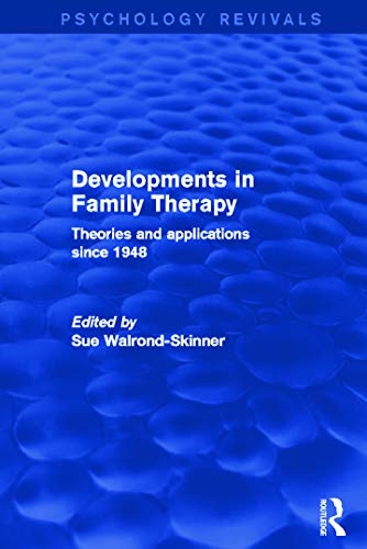 Beispielbild fr Developments in Family Therapy zum Verkauf von Blackwell's