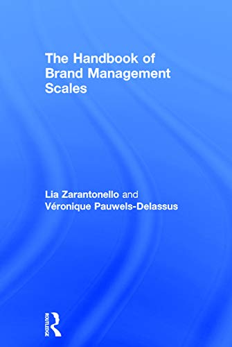 9780415742955: The Handbook of Brand Management Scales