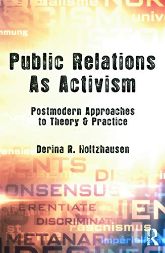 Beispielbild fr Public Relations as Activism zum Verkauf von Blackwell's