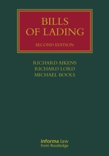 9780415745819: Bills of Lading (Lloyd's Shipping Law Library)