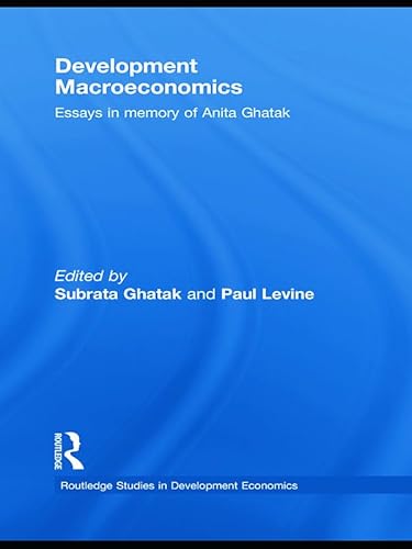 Beispielbild fr Development Macroeconomics zum Verkauf von Blackwell's