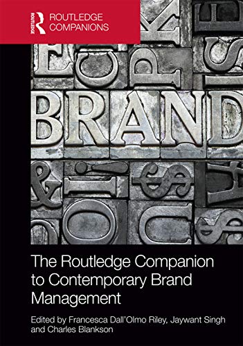 Imagen de archivo de The Routledge Companion to Contemporary Brand Management (Routledge Companions in Business, Management and Marketing) a la venta por HPB-Red