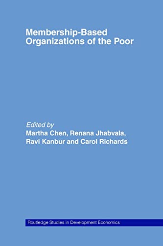 9780415748599: Membership-Based Organizations of the Poor (Routledge Studies in Development Economics)