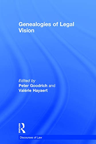 Beispielbild fr Genealogies of Legal Vision zum Verkauf von Blackwell's