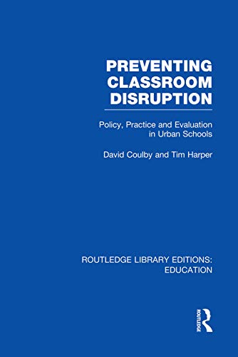 Beispielbild fr Preventing Classroom Disruption (RLE Edu O) zum Verkauf von Blackwell's