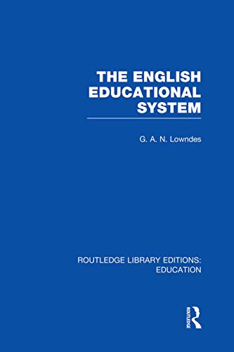 Stock image for The English Educational System for sale by Blackwell's