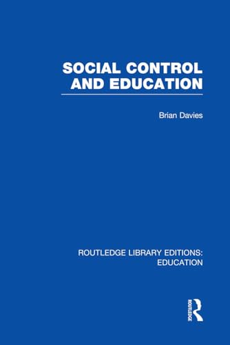 Stock image for Social Control and Education for sale by Blackwell's