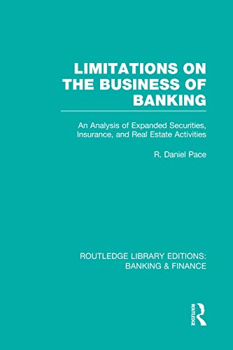 Beispielbild fr Limitations on the Business of Banking zum Verkauf von Blackwell's
