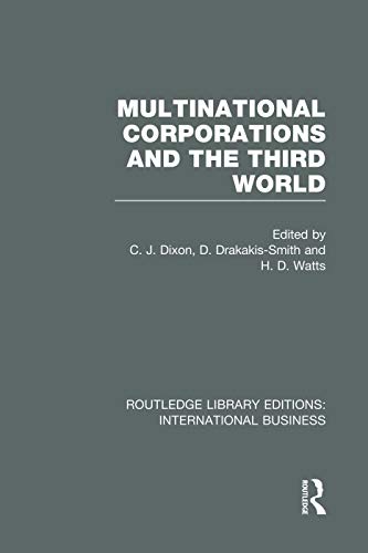 Stock image for Multinational Corporations and the Third World (RLE International Business) (Routledge Library Editions: International Business) for sale by Chiron Media