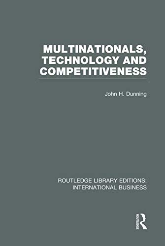 Beispielbild fr Multinationals, Technology &amp; Competitiveness (RLE International Business) zum Verkauf von Blackwell's