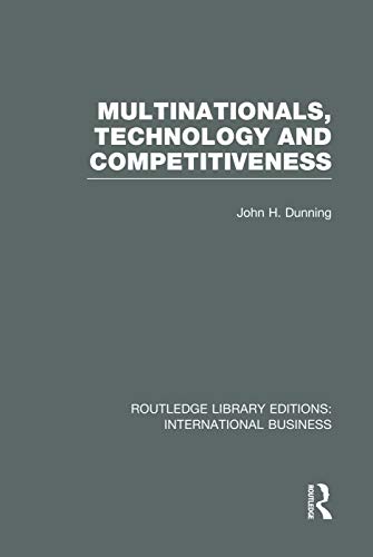 Imagen de archivo de Multinationals, Technology &amp; Competitiveness (RLE International Business) a la venta por Blackwell's