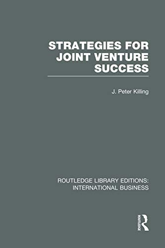 Stock image for Strategies for Joint Venture Success for sale by Blackwell's