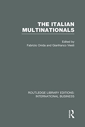 Stock image for The Italian Multinationals for sale by Blackwell's