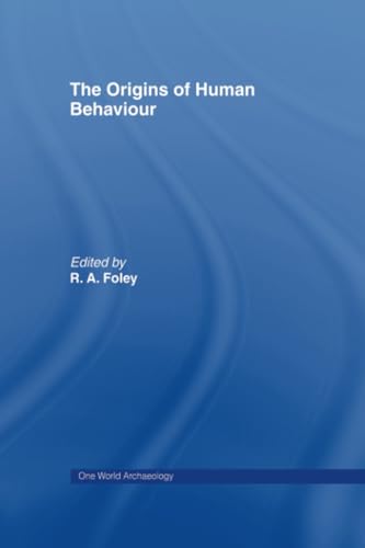 Stock image for The Origins of Human Behaviour for sale by Blackwell's