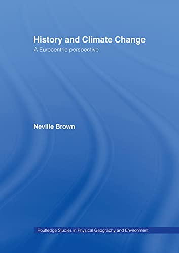 Beispielbild fr History and Climate Change zum Verkauf von Blackwell's