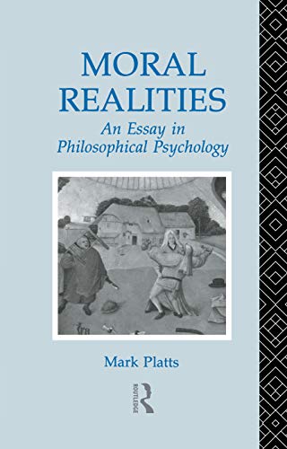 Imagen de archivo de Moral Realities: An Essay in Philosophical Psychology a la venta por Blackwell's