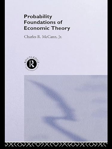 Stock image for Probability Foundations of Economic Theory for sale by Chiron Media