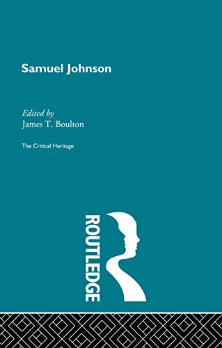 Beispielbild fr Samuel Johnson: The Critical Heritage zum Verkauf von Blackwell's