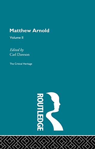 Beispielbild fr Matthew Arnold: The Critical Heritage Volume 2 The Poetry zum Verkauf von Blackwell's