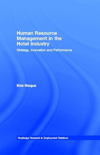 Stock image for Human Resource Management in the Hotel Industry for sale by Blackwell's