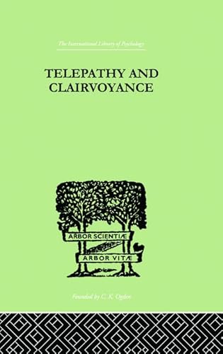 Beispielbild fr Telepathy and Clairvoyance zum Verkauf von Blackwell's