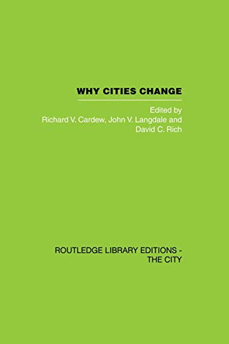 Imagen de archivo de Why Cities Change a la venta por Blackwell's