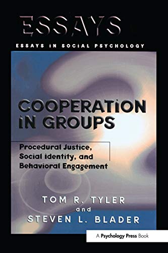 Beispielbild fr Cooperation in Groups zum Verkauf von Blackwell's