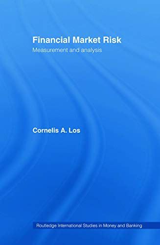 Stock image for Financial Market Risk: Measurement and Analysis for sale by Chiron Media
