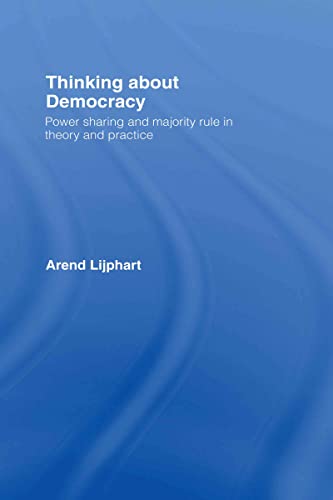 9780415772679: Thinking about Democracy: Power Sharing and Majority Rule in Theory and Practice