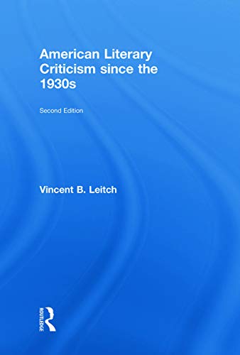 Stock image for American Literary Criticism Since the 1930s for sale by Chiron Media