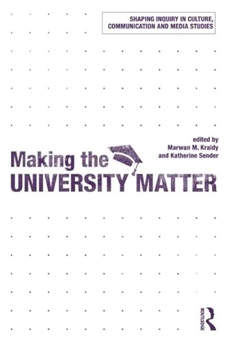 Imagen de archivo de Making the University Matter a la venta por Blackwell's