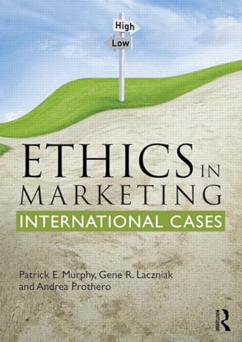 Beispielbild fr Ethics in Marketing: International cases and perspectives zum Verkauf von Wonder Book
