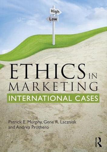 Imagen de archivo de Ethics in Marketing : International Cases and Perspectives a la venta por Better World Books