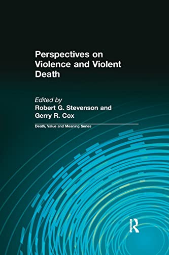 Beispielbild fr Perspectives on Violence and Violent Death zum Verkauf von Blackwell's