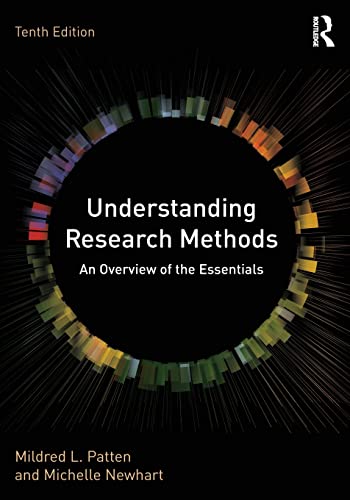 Imagen de archivo de Understanding Research Methods : An Overview of the Essentials a la venta por Better World Books