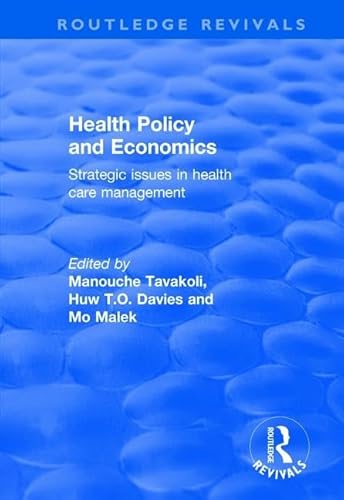 Stock image for Health Policy and Economics for sale by Blackwell's