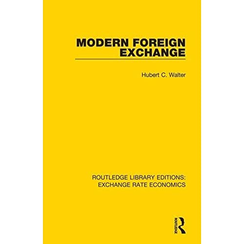 Imagen de archivo de Modern Foreign Exchange (Routledge Library Editions: Exchange Rate Economics) a la venta por Chiron Media