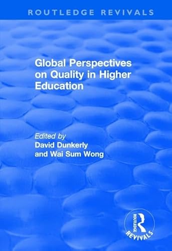 Beispielbild fr Global Perspectives on Quality in Higher Education (Routledge Revivals) zum Verkauf von Chiron Media