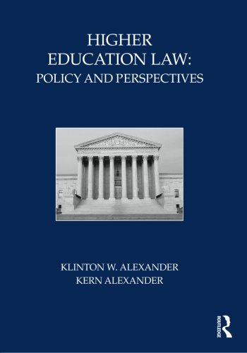 Beispielbild fr Higher Education Law: Policy and Perspectives zum Verkauf von BooksRun