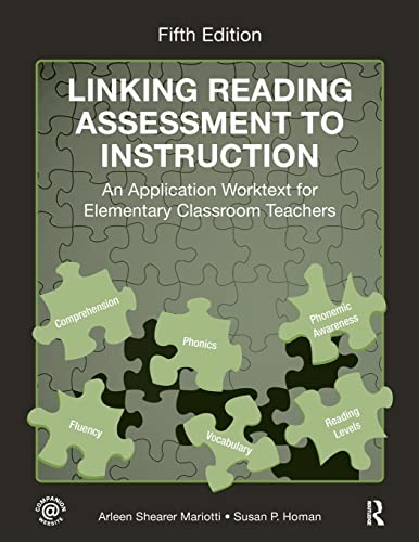 Beispielbild fr Linking Reading Assessment to Instruction: An Application Worktext for Elementary Classroom Teachers zum Verkauf von Blackwell's