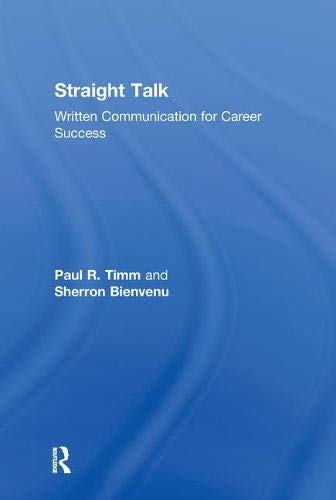 Stock image for Straight Talk: Written Communication for Career Success for sale by Chiron Media