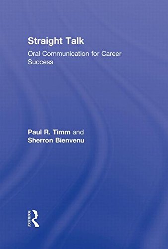 Imagen de archivo de Straight Talk: Oral Communication for Career Success a la venta por Chiron Media