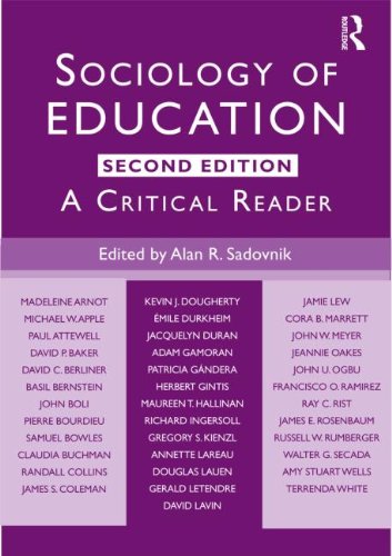 9780415803694: Sociology of Education: A Critical Reader