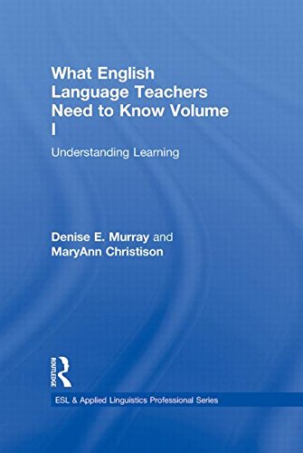 9780415806381: What English Language Teachers Need to Know Volume I: Understanding Learning (ESL & Applied Linguistics Professional Series)