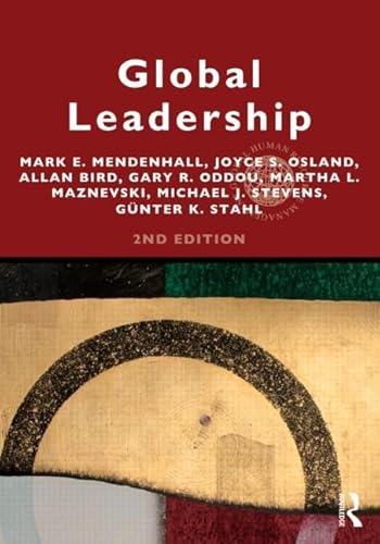 Imagen de archivo de Global Leadership 2e: Research, Practice, and Development (Global HRM) a la venta por SecondSale